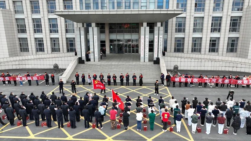 春暖花開，英雄歸來(lái)！葫蘆島市第二人民醫(yī)院支援綏中醫(yī)療隊(duì)凱旋而歸~(圖3)